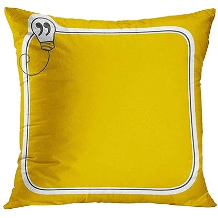 Amazon Com Jayesh Throw Pillow Cover Black Quote Hand Written