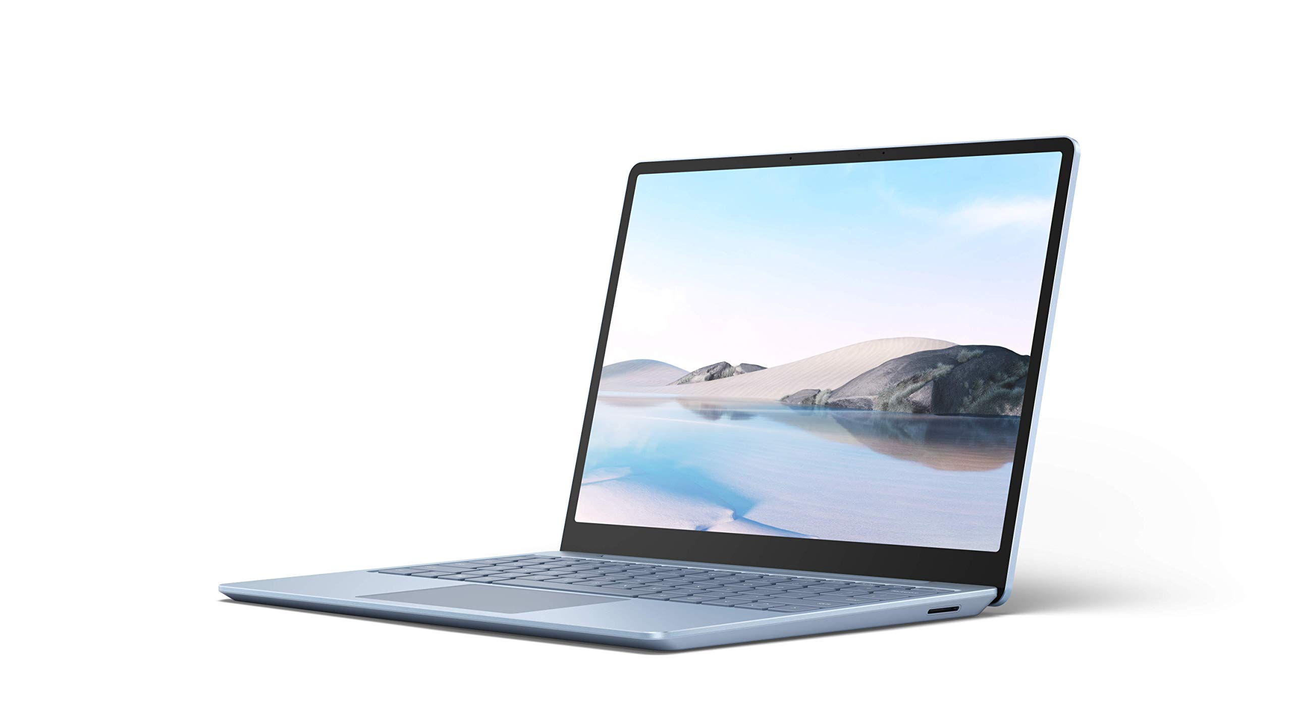 Microsoft Surface Laptop Go Ultra-Thin 12.4” Touchscreen Laptop (Ice Blue) - Intel 10th Gen Quad Core i5, 8GB RAM, 128GB SSD, Windows 10 Home in S Mode, 2020 Edition