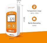 Elitech 50Pcs Temperature Data Logger 32000 Points USB RC-5+ PDF CSV Export view 5