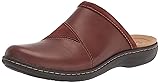 Clarks Women's Laurieann Kyla Clog, Dark Tan Combi, 5