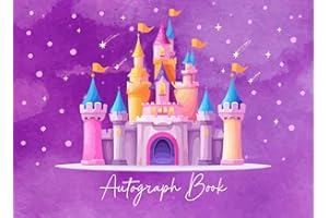 Autograph Book: Perfect Gift For Kids To Save Signatures, Snapping Photos, Family Moments And Cherishing Magical Adventures W