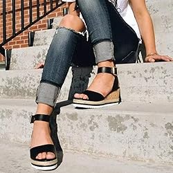 Gibobby Summer Sandals for Women, Womens Open Toe