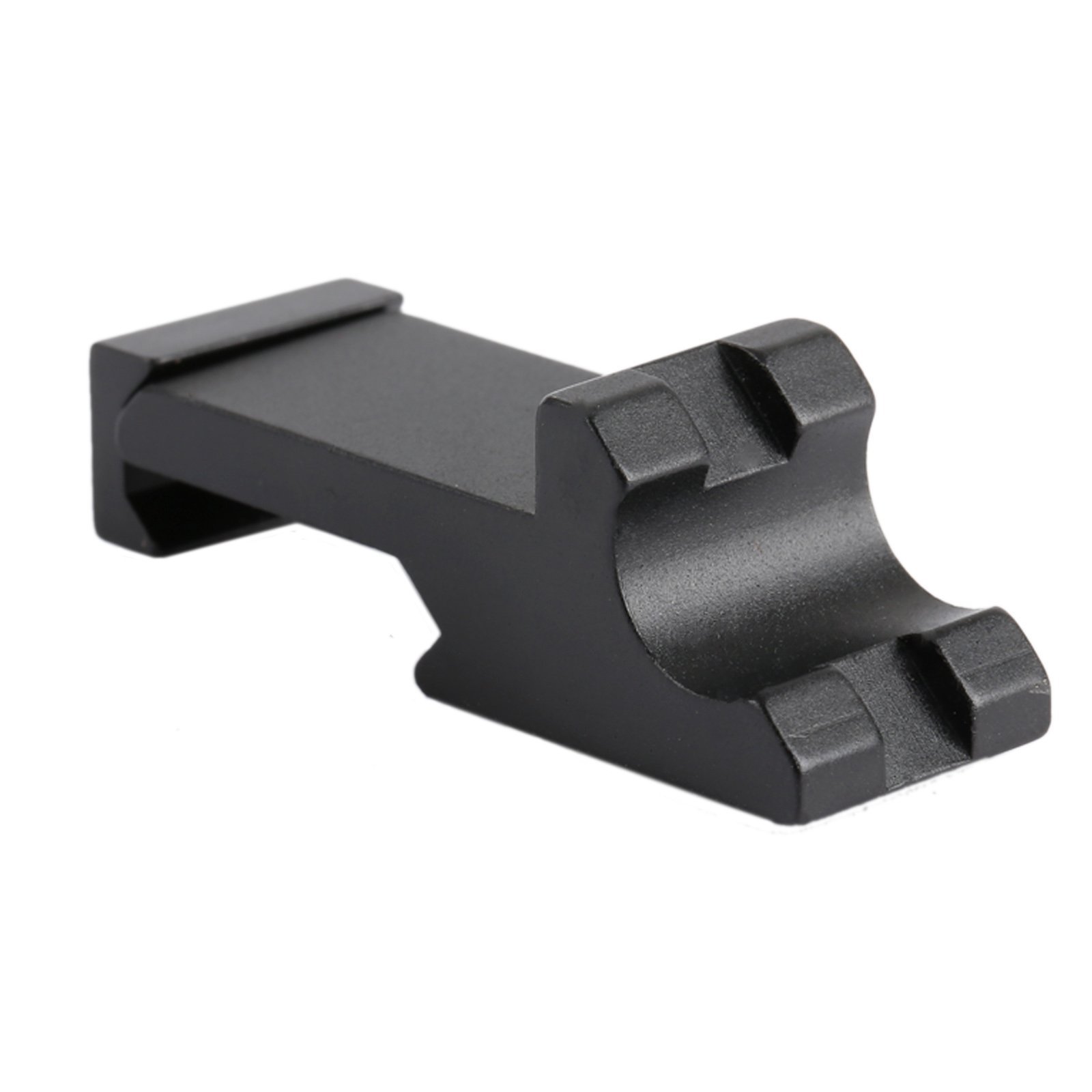 Dophee Hunting 45 degree Angle Offset Side Picatinny Rail Scope Mount Base 20mm