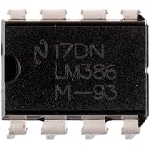 BOJACK LM386N Low Voltage Audio Power Amplifier LM386 semiconductor DIP-8 (Pack of 10)