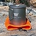 Willow + Wind Titanium 750ml Pot Lid Travel Pouch – Ultra Lightweight Cup Solo Backpacking Open Fire Campingthumb 2