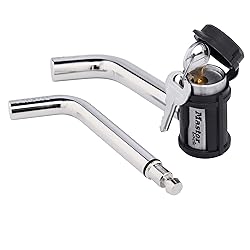 Master Lock Receiver Lock, 1/2 in. and 5/8