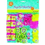 Amscan Sweet Monkey Love Birthday Party Favors Mega Mix Value Pack (48 Pack), 11 1/2
