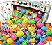 JOYIN 100 Pcs Prefilled Easter Eggs with Novelty Toys Premium for Easter Eggs Hunt, Basket Stuffers Fillers, Theme Party Favor, Classroom Supplies