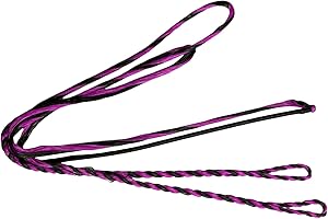 DEERACE D97 Handmade Flemish Twist Fast Flight Bow String Replacement Bowstring for Traditional Longbow Recurve Bow