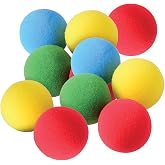 ArtCreativity Soft Foam Balls - Pack of 12 - Lightweight Mini Play Balls for Safe Indoor Toys Fun, Vibrant Assorted Colors, Unique Birthday Party Favors for Boys and Girls