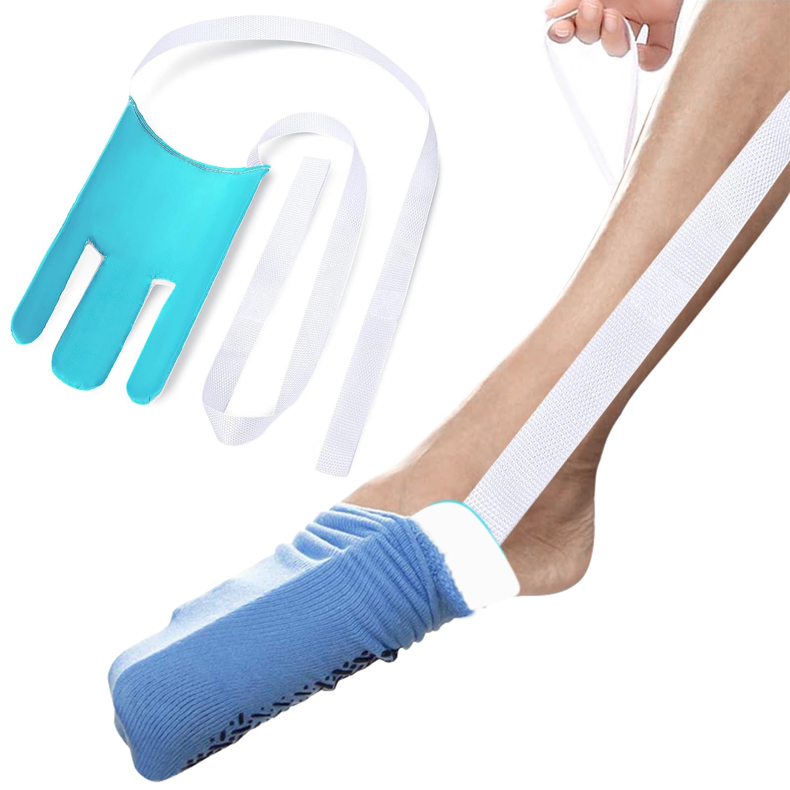 Photo 1 of Sock Aid Tool,Easily Pull on Socks Without Bending, for Elderly, Disabled,Pregnant, Diabetics