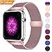 YOUKEX Bandx Milanese Loop Replacement Band Compatible Apple Watch 38mm 42mm,Stainless Steel Mesh Band with Magnetic Closure for iWatch Series 3 Series 2 Series 1