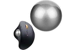 All-New 2024 34mm/1.34 Inches Trackball, Replacement Ball for Logitech M575, M570, MX Ergo, ELECOM, Kensington, Perixx, and O