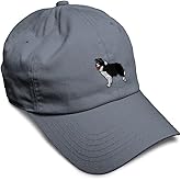 Speedy Pros Soft Baseball Hat Embroidered Dad Hat Border Collie A Embroidery Men & Ladies Baseball Cap Cotton