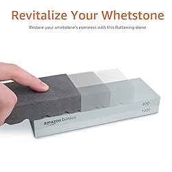 Amazon Basics Whetstone Knife Sharpening Wet Stone