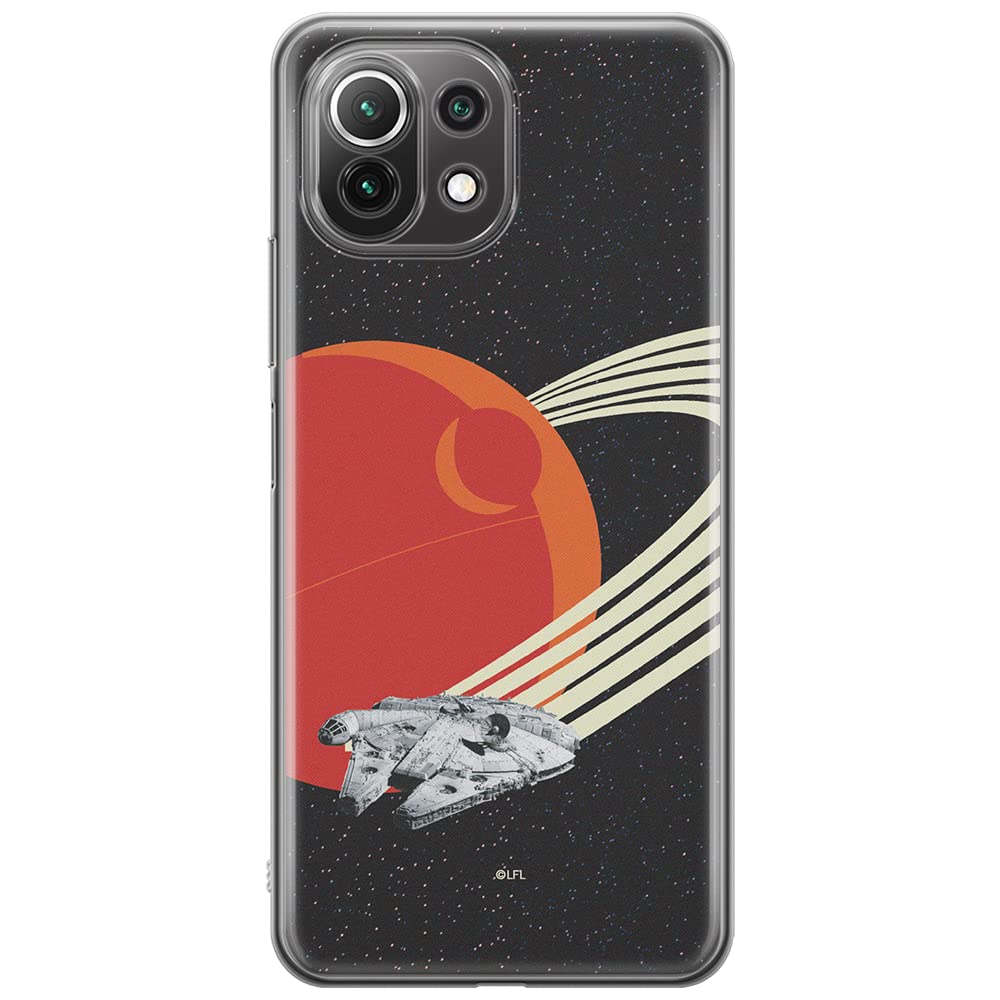 ERT GROUP mobile phone case for Xiaomi 11 Lite 4G/5G original and officially Licensed Star Wars pattern 042 adapted to the shape of the mobile phone, case made of TPU