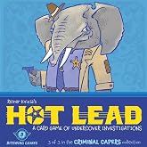 Bitewing Hot Lead Card Game - Push-Your-Luck Auction, 15 Min, 2-5 Players | Bitewing Hot Lead Card Game | Push-Your-Luck Evidence Auction | Tactical Miniatures Skirmish Game | By Reiner Knizia