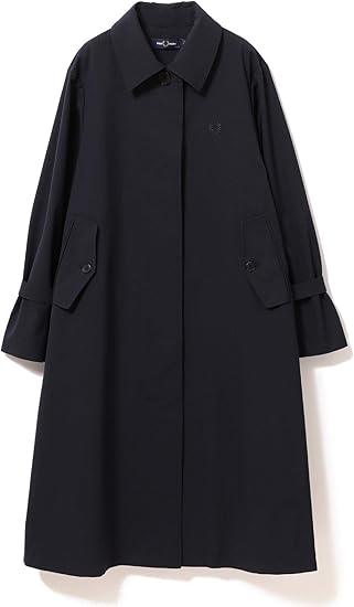 Amazon レイビームス Ray Beams コート Fred Perry Ray Beams 別注 カバーコート レディース Navy 10 コート ジャケット 通販