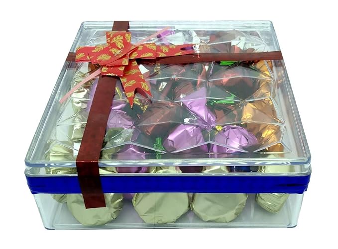 RichU Chocolates Diamond Gift Box for Diwali Chocolates Gifts (25 Pcs)