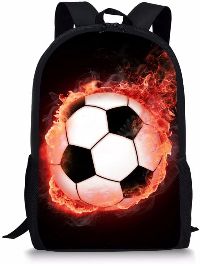 Soccer print backpack Clearance