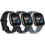 3 PACK Sport Band Compatible with Fitbit Sense 2