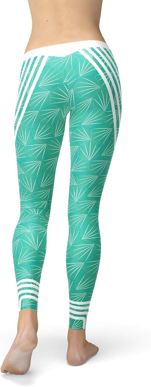 turquoise gym leggings