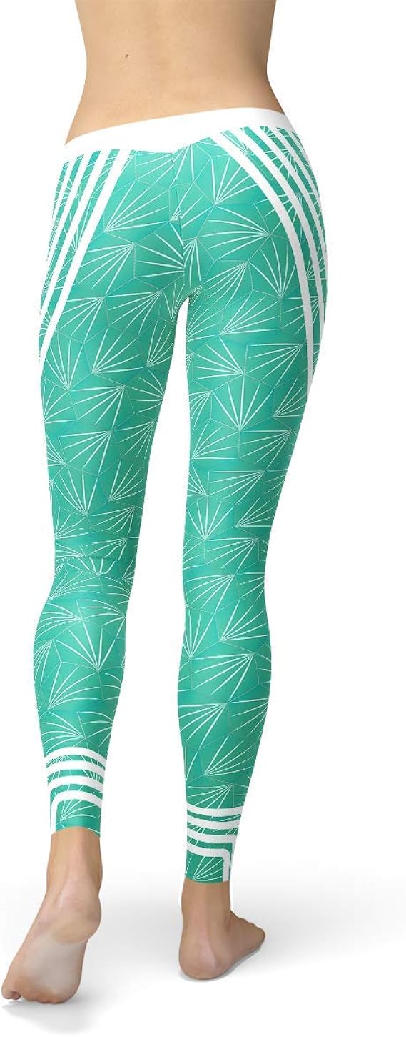 turquoise workout leggings