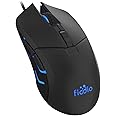 FIODIO Wired Gaming Mouse, 5500 DPI, Breathing Light, Ergonomic Game USB Computer Mice RGB Gamer Desktop Laptop PC Gaming Mou