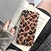 J.west Compatible with iPhone XR Case, Luxury Sparkle Bling Translucent Leopard Print Cheetah Pattern Soft TPU Clear Silicone Phone Case Protective Back Cover for Girls Women for XR 6.1 inch 2018