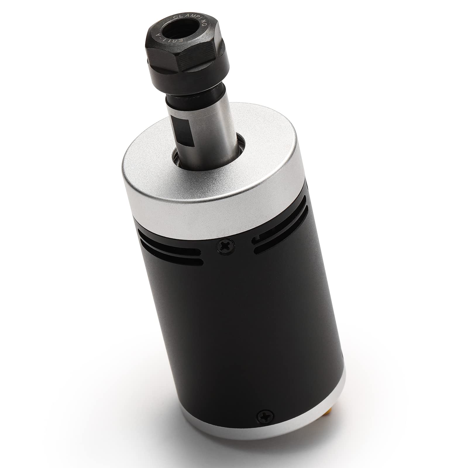 CNC Brushless Motor DC Spindle Kit 24V 12000rpm with Drive Board & Collet Holder Installed, Perfect for 3018-PRO CNC Machine