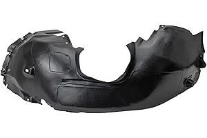 TRQ Front Left Inner Fender Liner Compatible with 2012-2018 Ford Focus