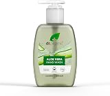 Dr Organic Aloe Vera Hand Wash 250ml Soothing Natural Vegan Cruelty Free view 1