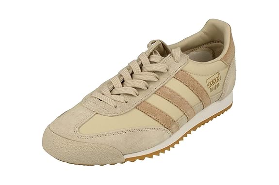 adidas Originals Dragon OG Mens Trainers (UK 13.5 US 14 EU 49 2/3, Brown Gum BB1263)