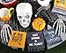 BLUE PANDA - 150 Pack Halloween Paper Napkins for Party Supplies, 3 Designs Funny Quotes (5 x 5 In) - Halloween Napkins