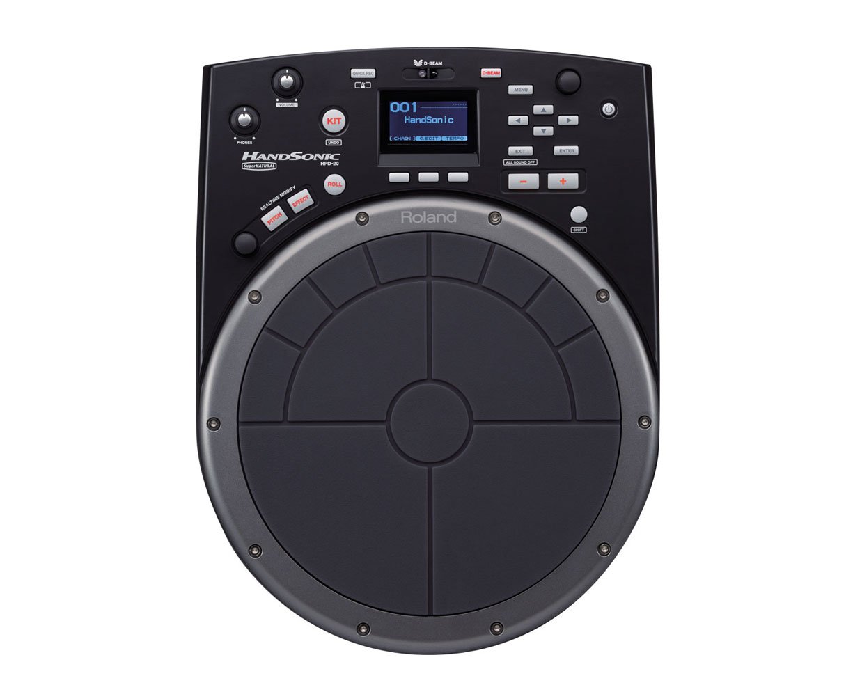 Roland HPD-20 – Digital Hand Percussion Pad with Authentic Sounds And Supernatural Sound Engine, 850 Ready-To-Play Sounds