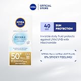 Nivea Sun UV Face Invisible Daily Fluid SPF50+ 40ml Niacinamide 8H Matte view 3