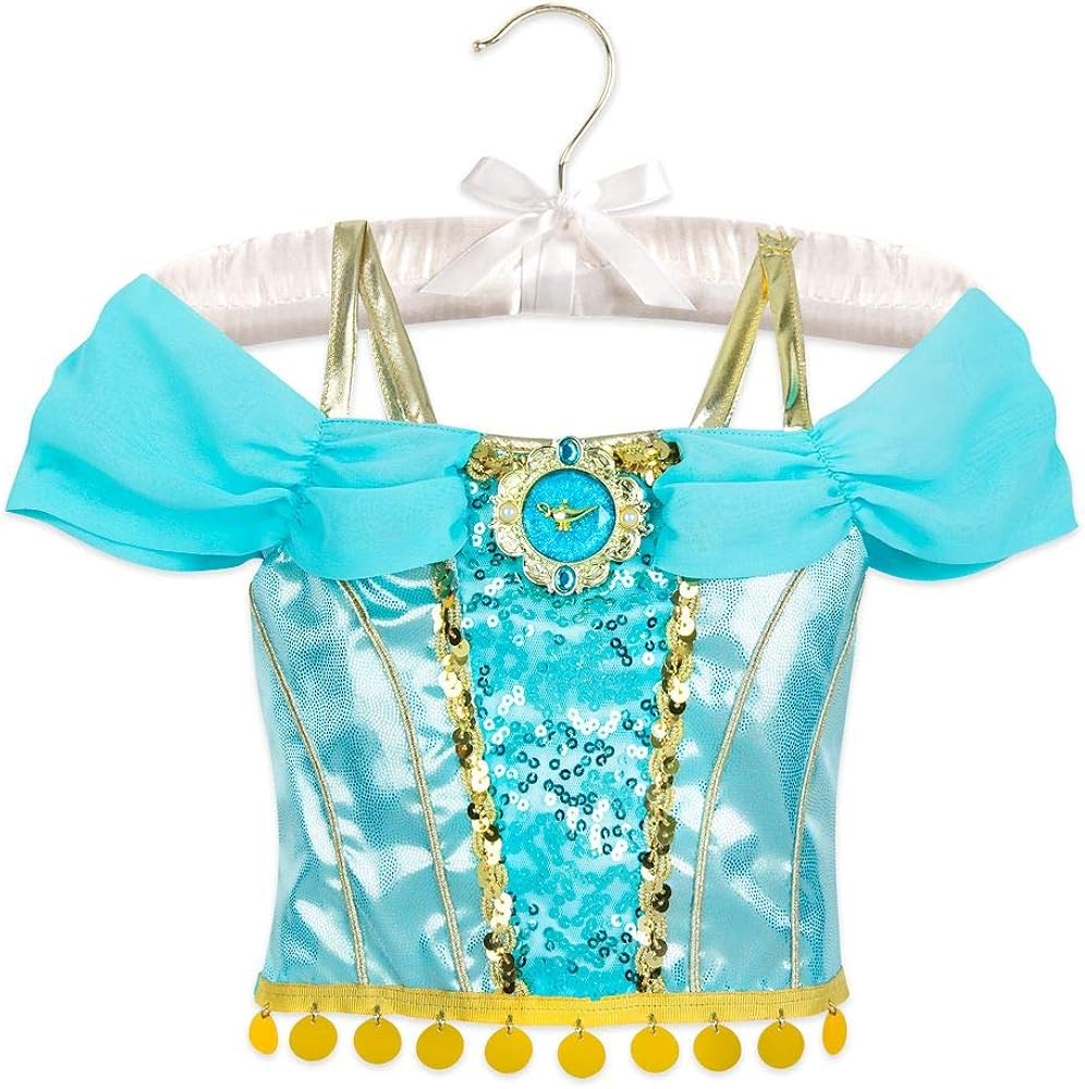 Disney Jasmine Costume for Kids - Aladdin Multi: Clothing