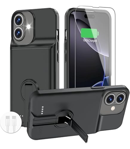 Amazon.com: YINGYKJ Battery Case for iPhone 16 Plus, Upgraded