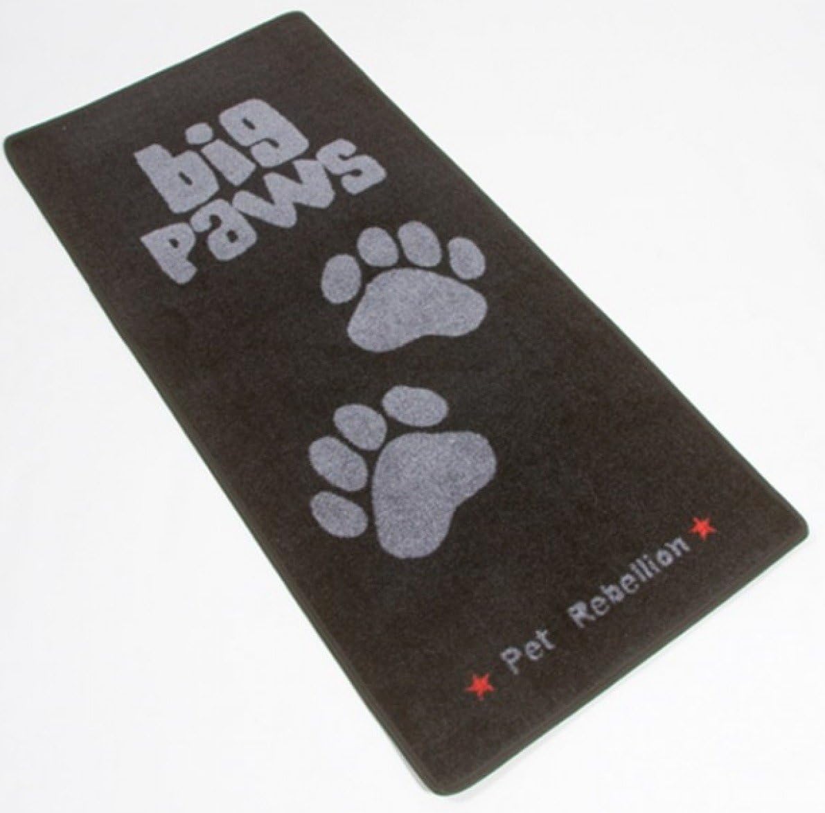 Large Dog Runner Floor Mat BIG PAWS Stop Those Muddy Paws! by Bliss and