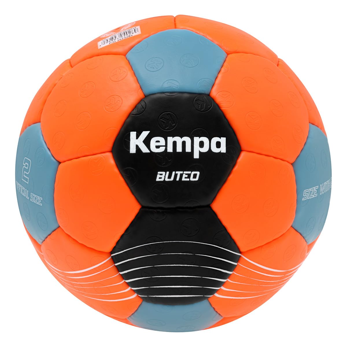 Kempa Buteo, Adults Handball ball, orange/bleu, 3 -