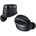 Bowers & Wilkins Pi8 Wireless Earbuds (Anthracite Black), in-Ear Bluetooth Earphones with Qualcomm Chipset & aptX Lossless, Active Noise Cancelling Earbuds, 3 Built-in Mics, 15-Min Quick Charging