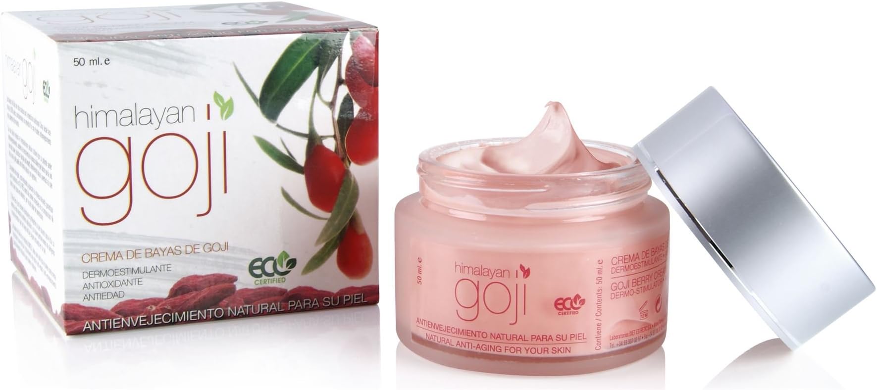 Himalayan Goji Berry anti-ageing Cream with aloe vera 50ml by Diet Esthetic