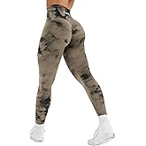 YEOREO Workout Leggings for Women Jada Scrunch Butt Lifting Leggings Seamless Screen Print Gym Yoga Pants