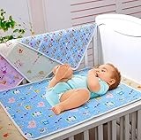 Leegoal Bumud Baby & Toddler Waterproof Washable Diaper Changing Mat Pad（Design and Color Random）