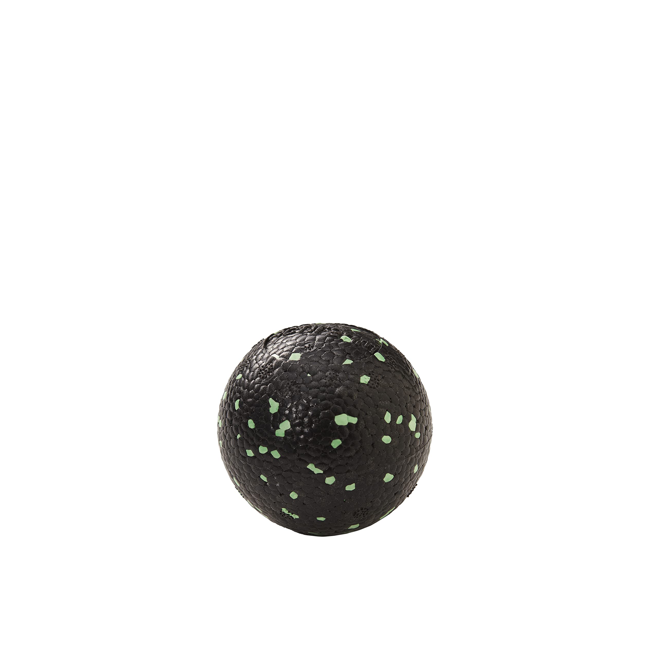 Actifoam Lacrosse Massage Ball Hand Foot Firm Stimulating Massage Ball Small Ball 8 cm Diameter (Black + Green Medium Hard)
