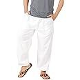 CandyHusky Baggy Sweatpants Men Cotton, Drawstring Lounge Pants, Relaxed Fit, Ideal for Comfort