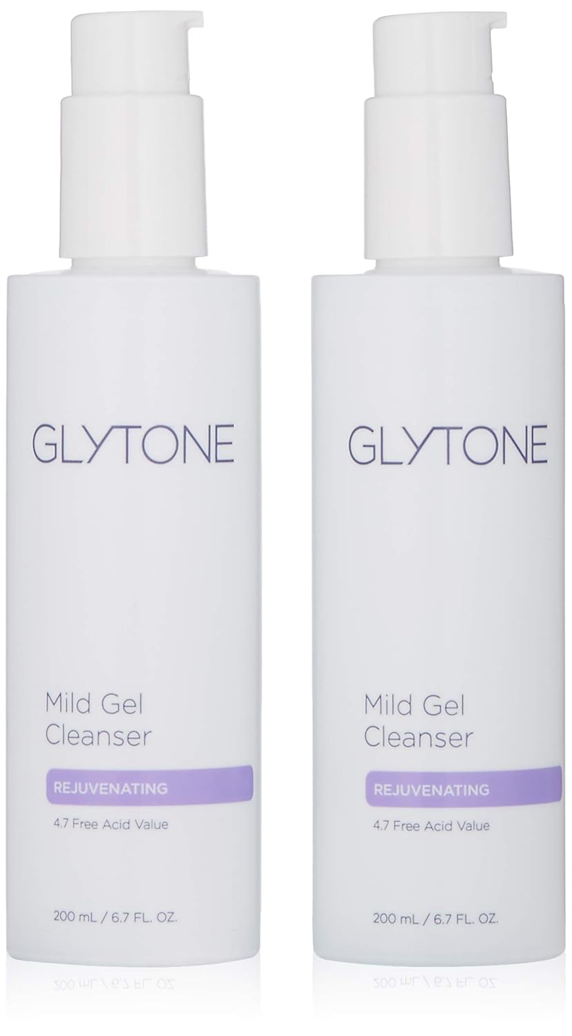 Amazon Com Glytone Rejuvenating Mild Gel Cleanser Duo Premium Beauty