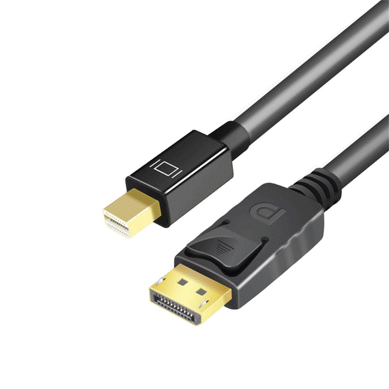NAERSI Mini DisplayPort (Mini DP) to DisplayPort (DP) Cable 1.8 Meter, 1080P