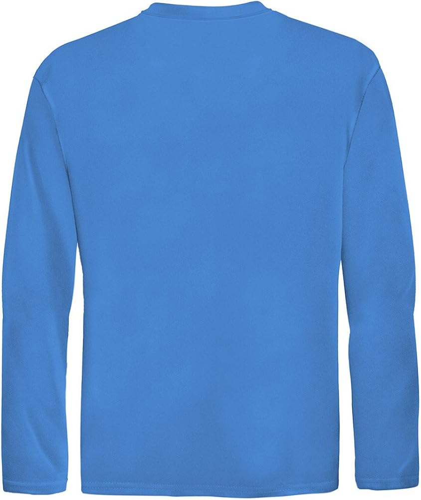 DRI-Equip Youth Long Sleeve Moisture Wicking Athletic Shirts. Youth Sizes XS-XL: Clothing