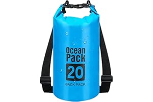 eutopic Waterproof Dry Bag – Roll Top Dry Storage Bag Backpack for Women & Men, Perfect for Kayaking, Boating, Swimming, Camping, Hiking, Backpacking & Beach (20L)